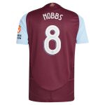 aston villa adidas home authentic shirt 2024-25 with nobbs 8 cup printing Collection - Aston Villa Official Store