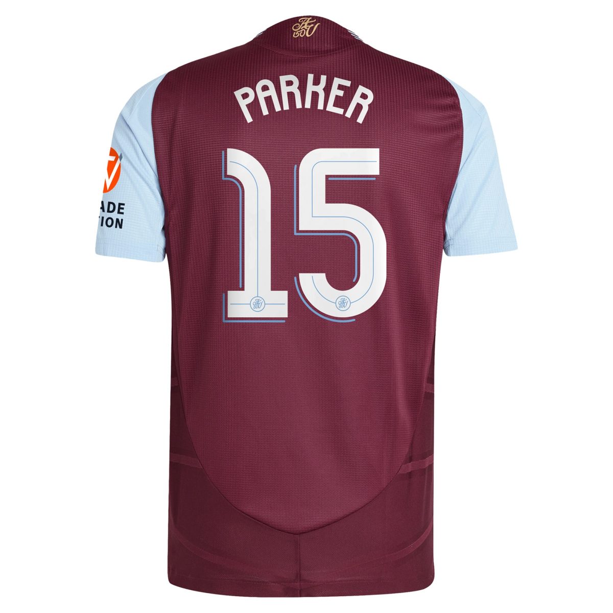 aston villa adidas home authentic shirt 2024-25 with parker 15 cup printing Collection - Aston Villa Official Store