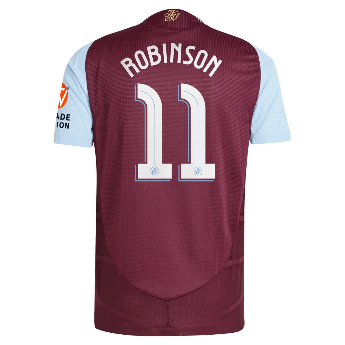 aston villa adidas home authentic shirt 2024-25 with robinson 11 cup printing Collection - Aston Villa Official Store