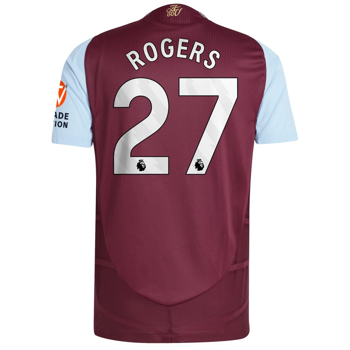 aston villa adidas home authentic shirt 2024-25 with rogers 27 printing Collection - Aston Villa Official Store