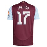 aston villa adidas home authentic shirt 2024-25 with salmon 17 cup printing Collection - Aston Villa Official Store