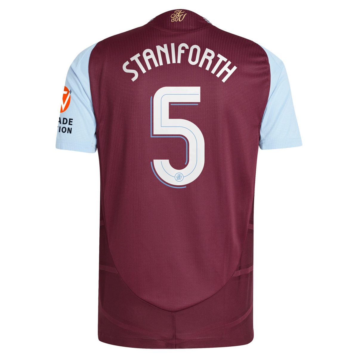 aston villa adidas home authentic shirt 2024-25 with staniforth 5 cup printing Collection - Aston Villa Official Store