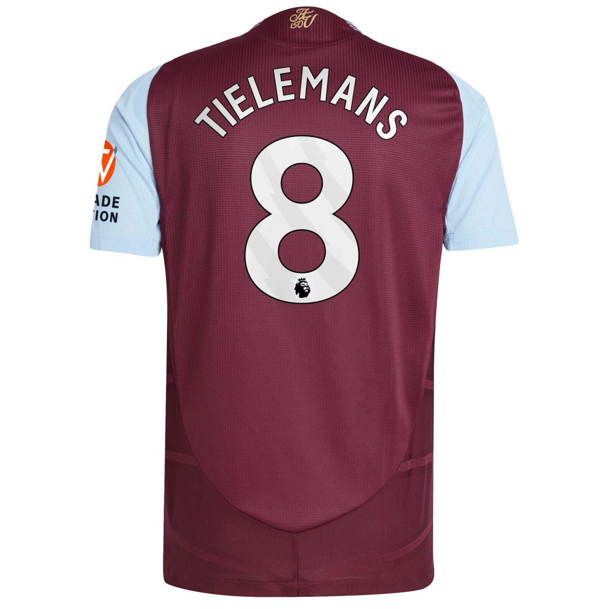 aston villa adidas home authentic shirt 2024-25 with tielemans 8 printing Collection - Aston Villa Official Store