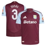 aston villa adidas home authentic shirt 2024-25 with tomás 3 cup printing Collection - Aston Villa Official Store