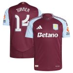 aston villa adidas home authentic shirt 2024-25 with turner 14 cup printing Collection - Aston Villa Official Store