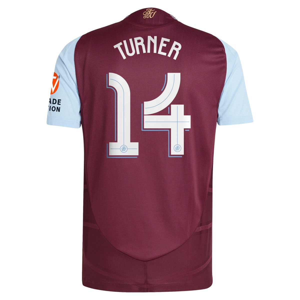 aston villa adidas home authentic shirt 2024-25 with turner 14 cup printing Collection - Aston Villa Official Store