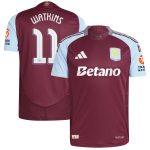 aston villa adidas home authentic shirt 2024-25 with watkins 11 cup printing Collection - Aston Villa Official Store