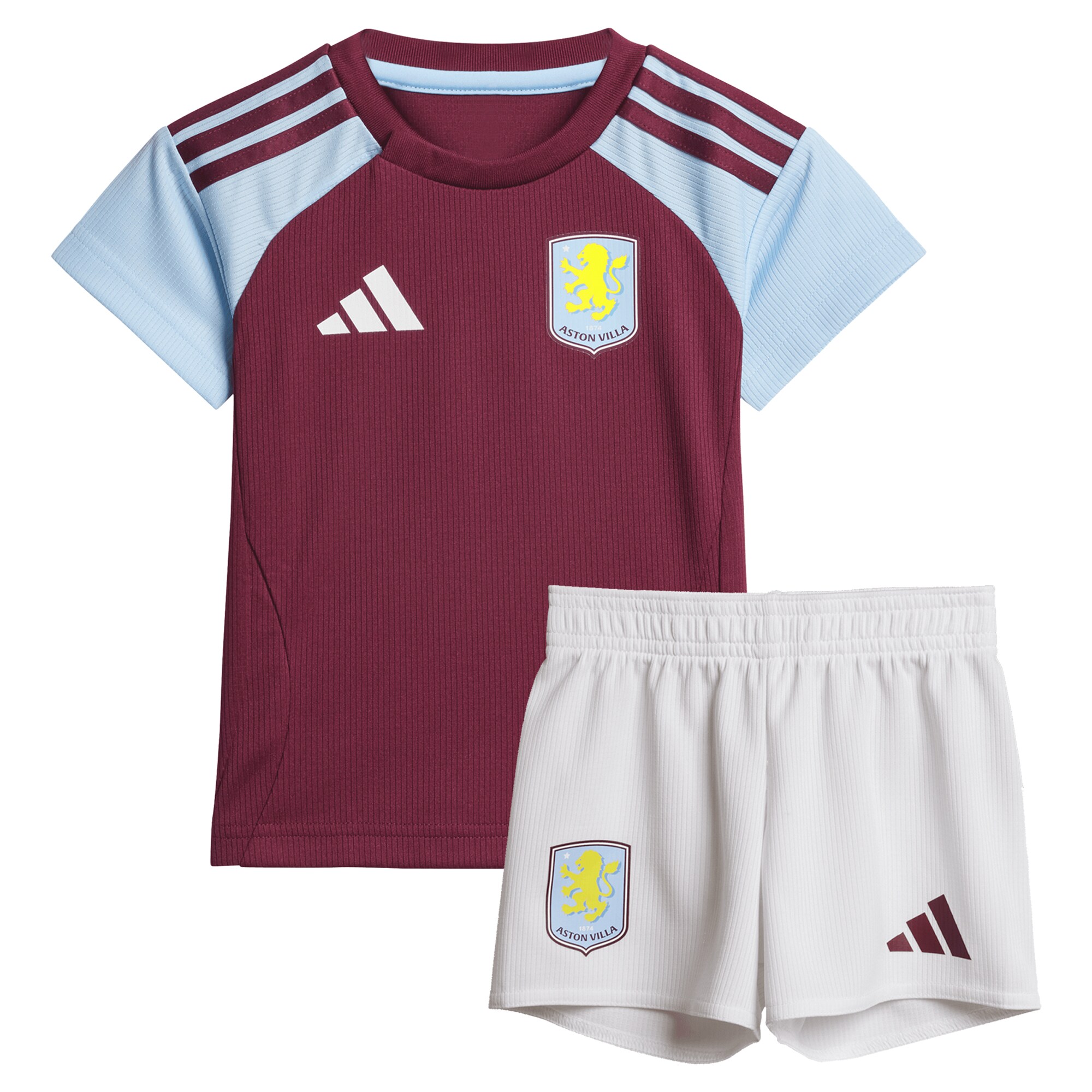 aston villa adidas home baby kit 2024-25 with a.garcía 16 printing Collection - Aston Villa Official Store