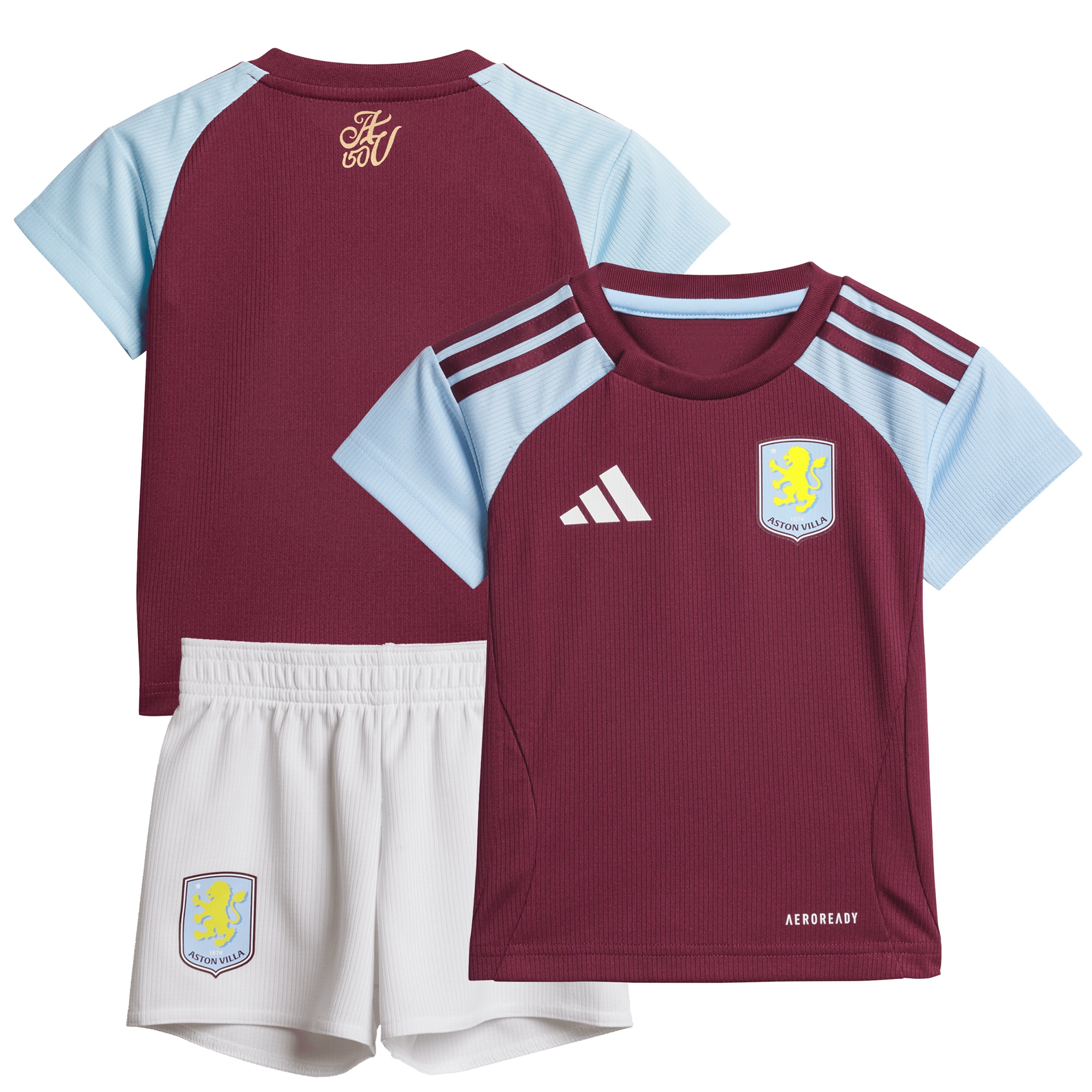 aston villa adidas home baby kit 2024-25 with custom printing Collection - Aston Villa Official Store