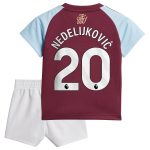 aston villa adidas home baby kit 2024-25 with nedeljković 20 printing Collection - Aston Villa Official Store