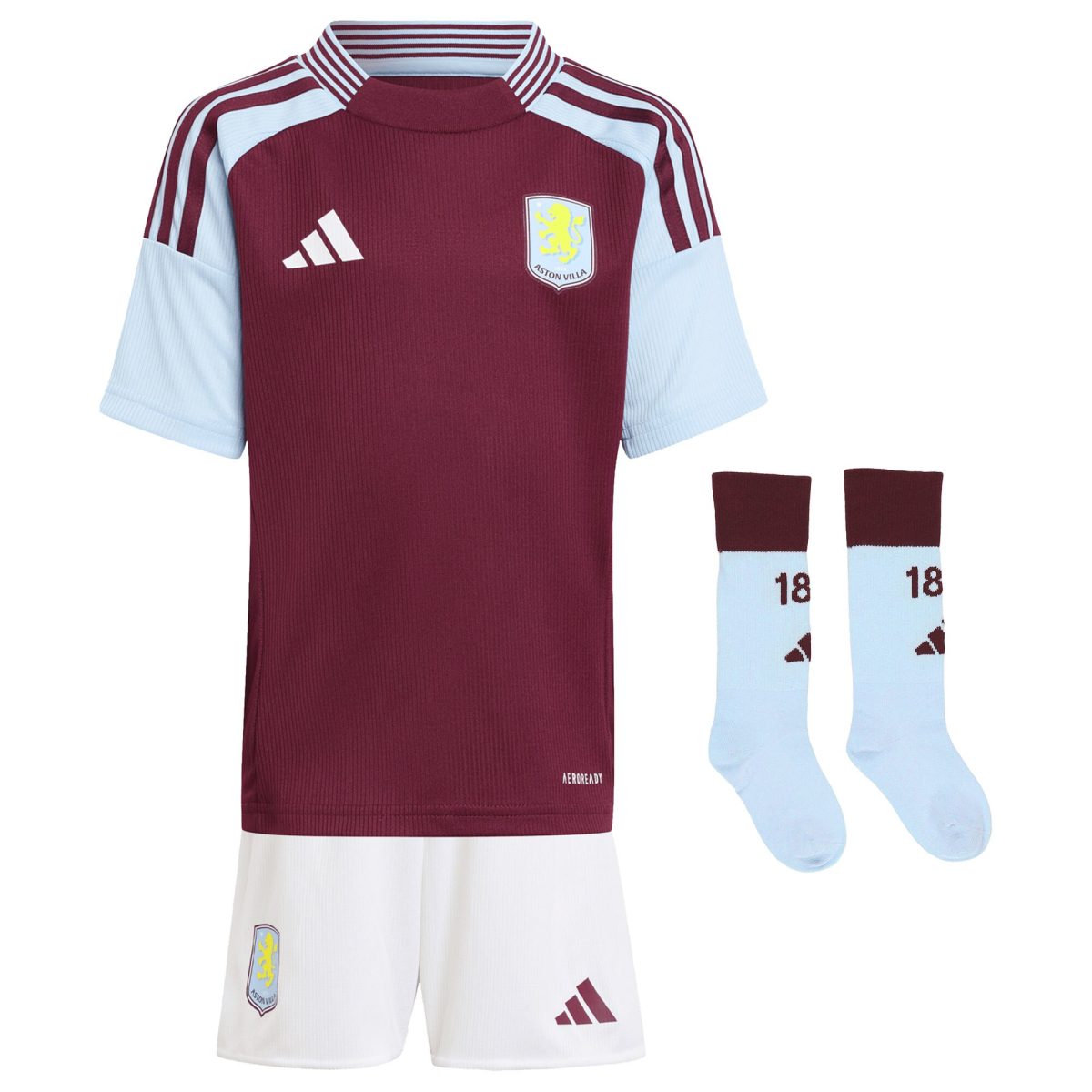 aston villa adidas home mini kit 2024-25 with bogarde 26 printing Collection - Aston Villa Official Store
