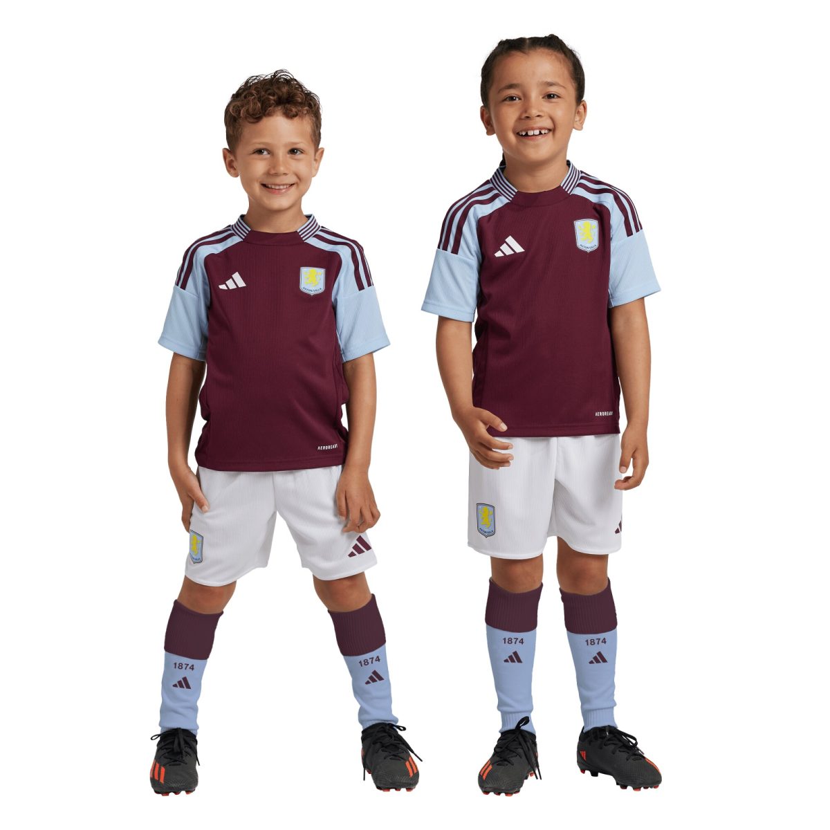 aston villa adidas home mini kit 2024-25 with custom printing Collection - Aston Villa Official Store