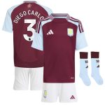 aston villa adidas home mini kit 2024-25 with diego carlos 3 printing Collection - Aston Villa Official Store