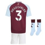 aston villa adidas home mini kit 2024-25 with diego carlos 3 printing Collection - Aston Villa Official Store