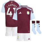 aston villa adidas home mini kit 2024-25 with j. ramsey 41 printing Collection - Aston Villa Official Store