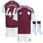 aston villa adidas home mini kit 2024-25 with kamara 44 printing Collection - Aston Villa Official Store