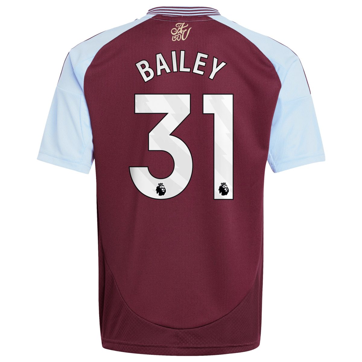 aston villa adidas home shirt 2024-25 – kids with bailey 31 printing Collection - Aston Villa Official Store