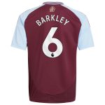 aston villa adidas home shirt 2024-25 – kids with barkley 6 printing Collection - Aston Villa Official Store
