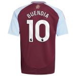 aston villa adidas home shirt 2024-25 – kids with buendia 10 printing Collection - Aston Villa Official Store