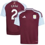 aston villa adidas home shirt 2024-25 – kids with cash 2 printing Collection - Aston Villa Official Store