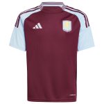 aston villa adidas home shirt 2024-25 – kids with custom printing Collection - Aston Villa Official Store