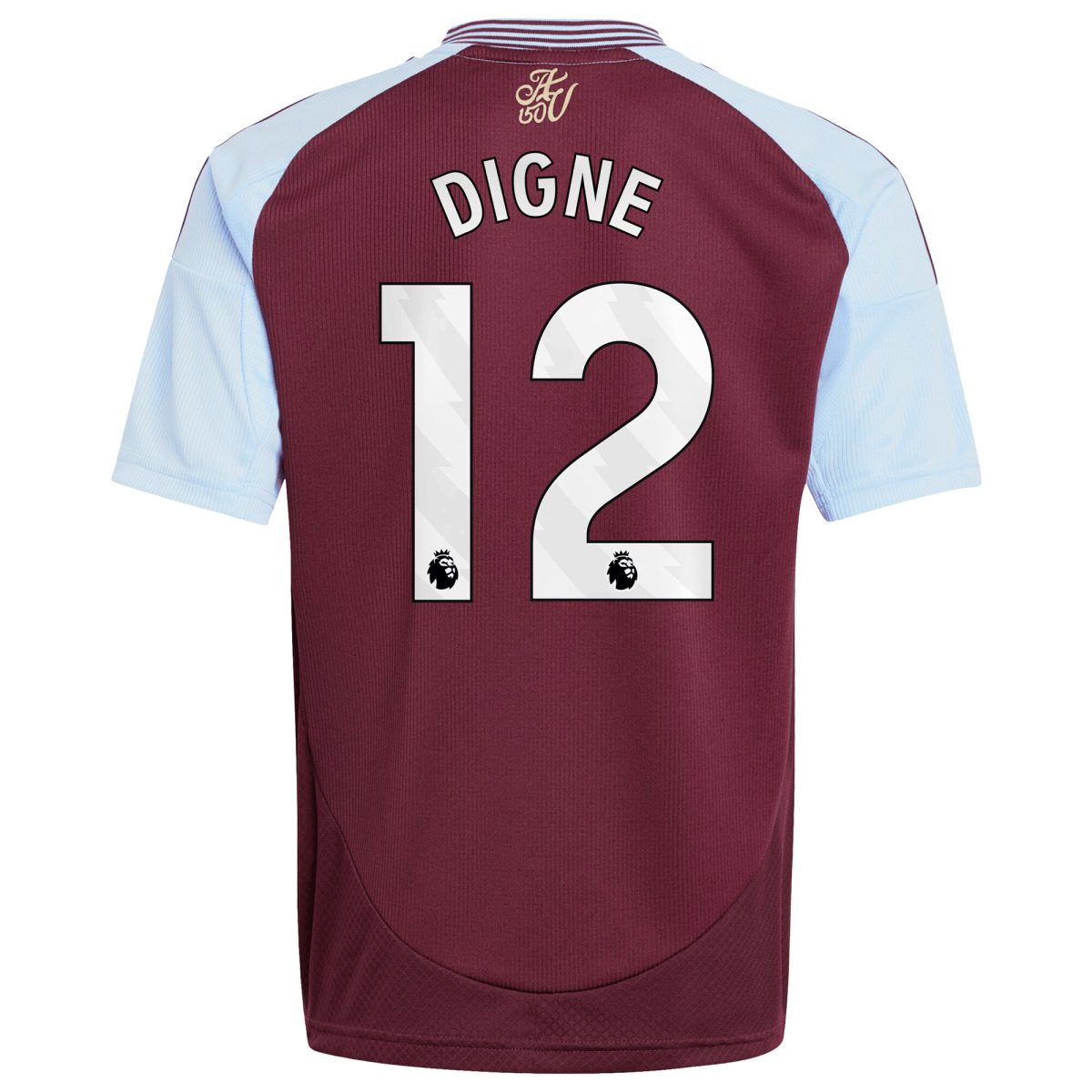 aston villa adidas home shirt 2024-25 – kids with digne 12 printing Collection - Aston Villa Official Store