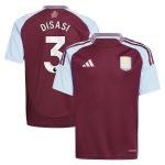 aston villa adidas home shirt 2024-25 – kids with disasi 3 printing Collection - Aston Villa Official Store