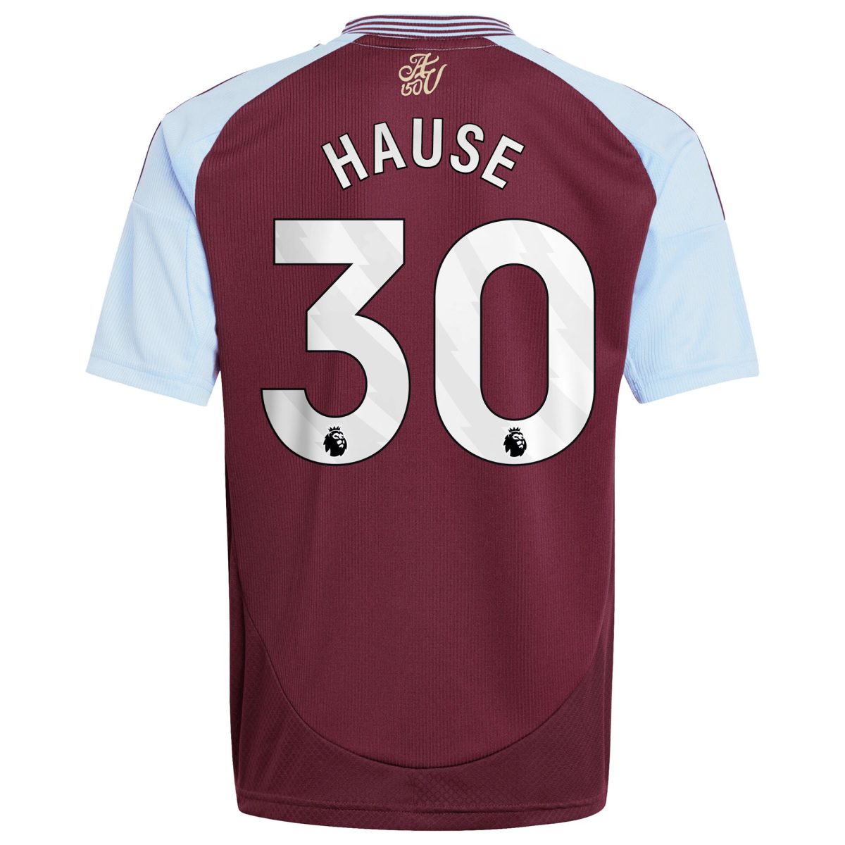 aston villa adidas home shirt 2024-25 – kids with hause 30 printing Collection - Aston Villa Official Store