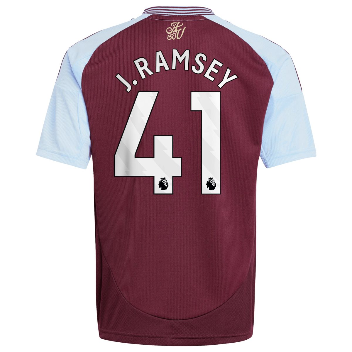aston villa adidas home shirt 2024-25 – kids with j. ramsey 41 printing Collection - Aston Villa Official Store