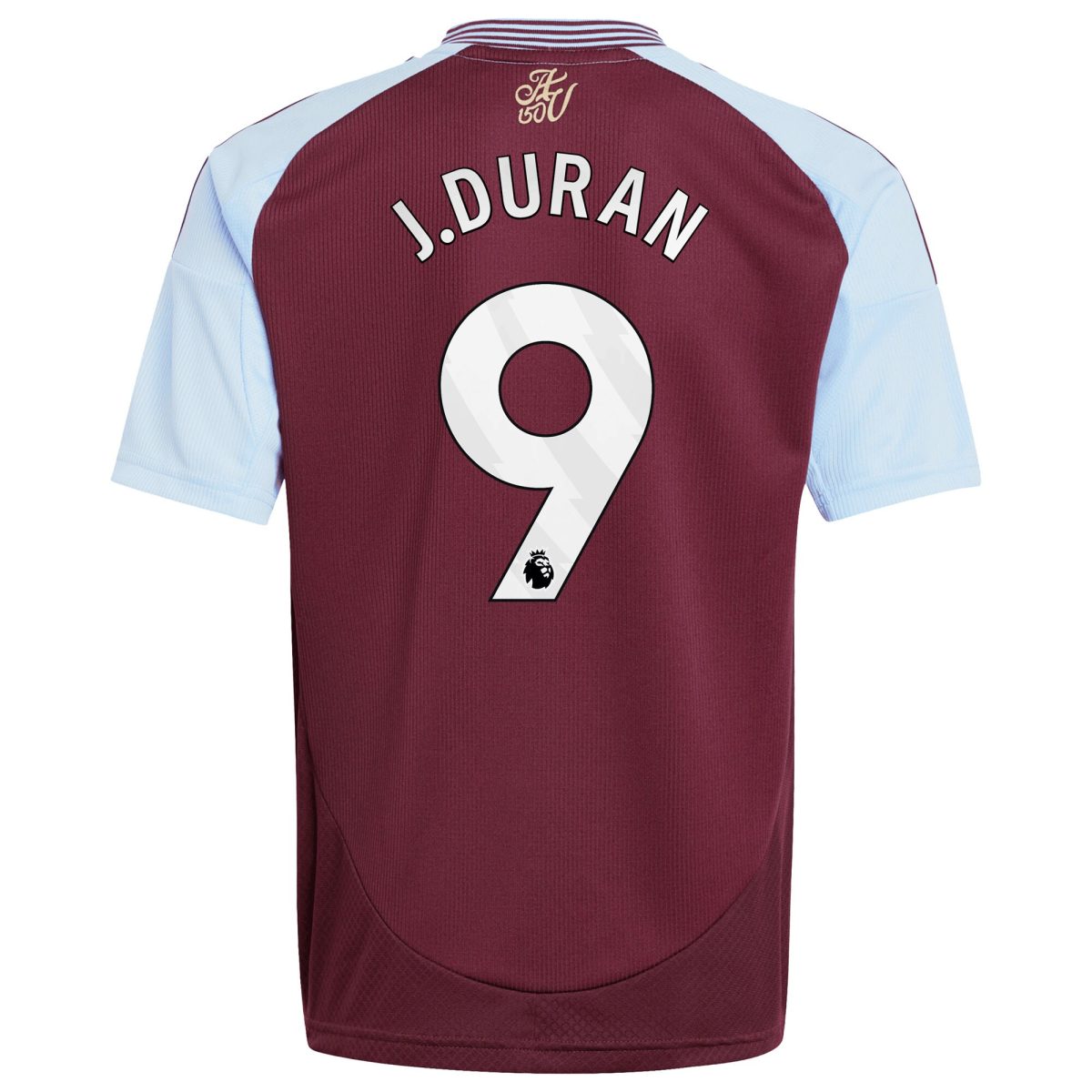 aston villa adidas home shirt 2024-25 – kids with j.duran 9 printing Collection - Aston Villa Official Store
