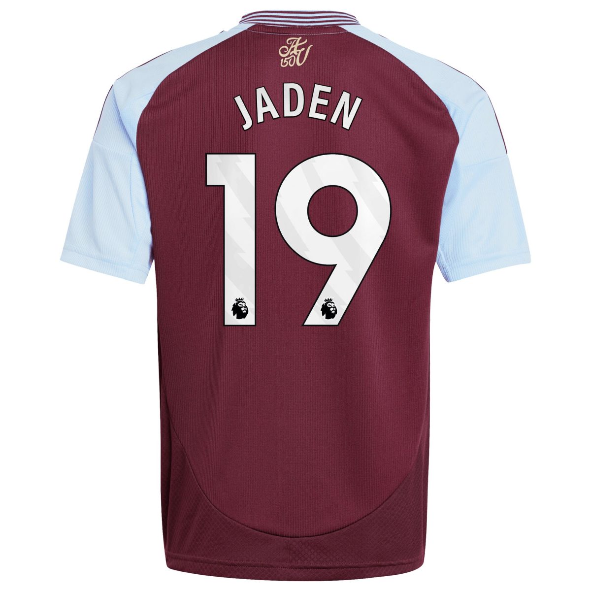 aston villa adidas home shirt 2024-25 – kids with jaden 19 printing Collection - Aston Villa Official Store