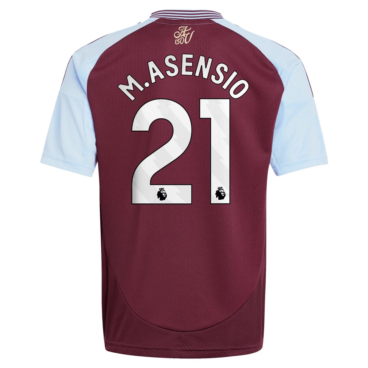 aston villa adidas home shirt 2024-25 – kids with m.asensio 21 printing Collection - Aston Villa Official Store