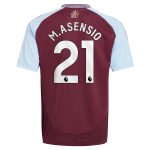 aston villa adidas home shirt 2024-25 – kids with m.asensio 21 printing Collection - Aston Villa Official Store