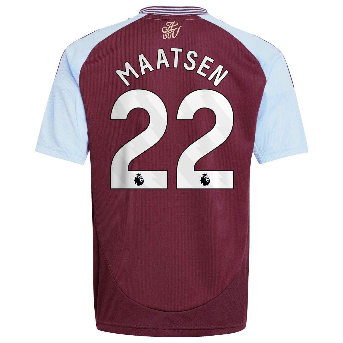 aston villa adidas home shirt 2024-25 – kids with maatsen 22 printing Collection - Aston Villa Official Store