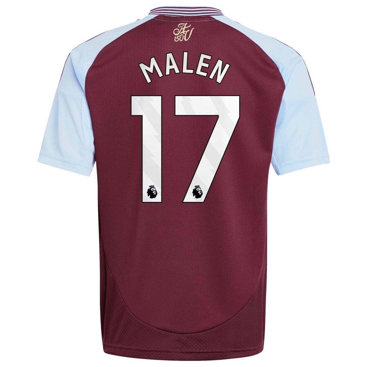 aston villa adidas home shirt 2024-25 – kids with malen 17 printing Collection - Aston Villa Official Store