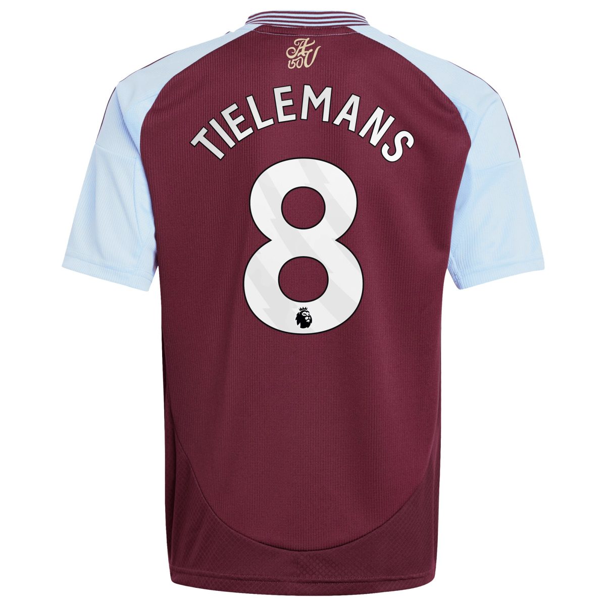 aston villa adidas home shirt 2024-25 – kids with tielemans 8 printing Collection - Aston Villa Official Store