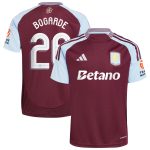 aston villa adidas home shirt 2024-25 with bogarde 26 cup printing Collection - Aston Villa Official Store
