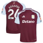aston villa adidas home shirt 2024-25 with bogarde 26 printing Collection - Aston Villa Official Store