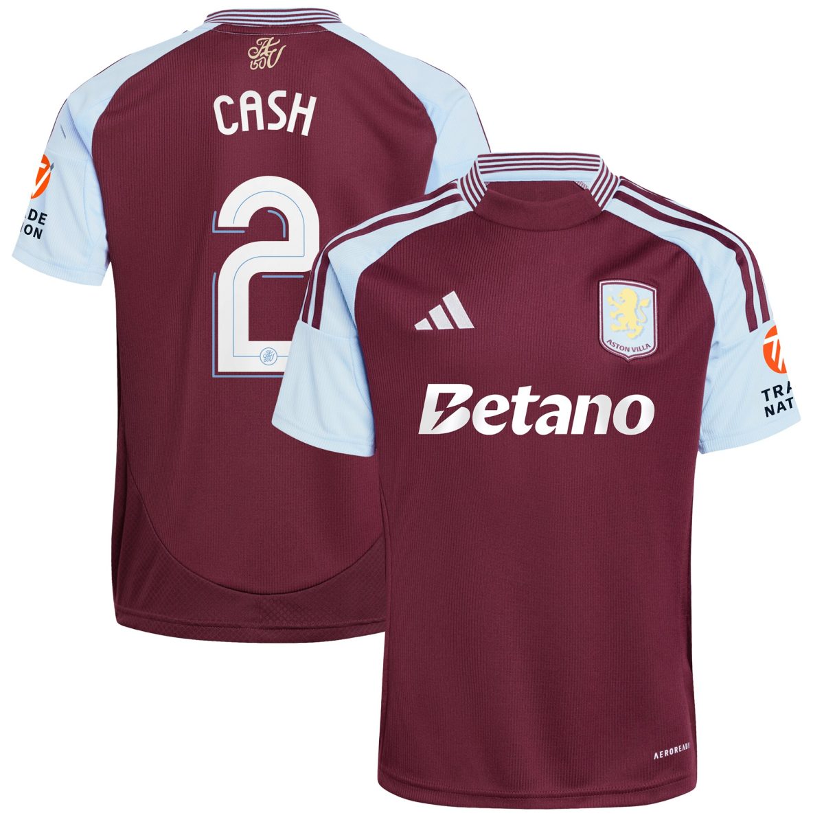 aston villa adidas home shirt 2024-25 with cash 2 cup printing Collection - Aston Villa Official Store