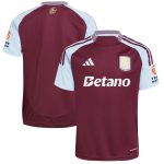 aston villa adidas home shirt 2024-25 with custom printing Collection - Aston Villa Official Store