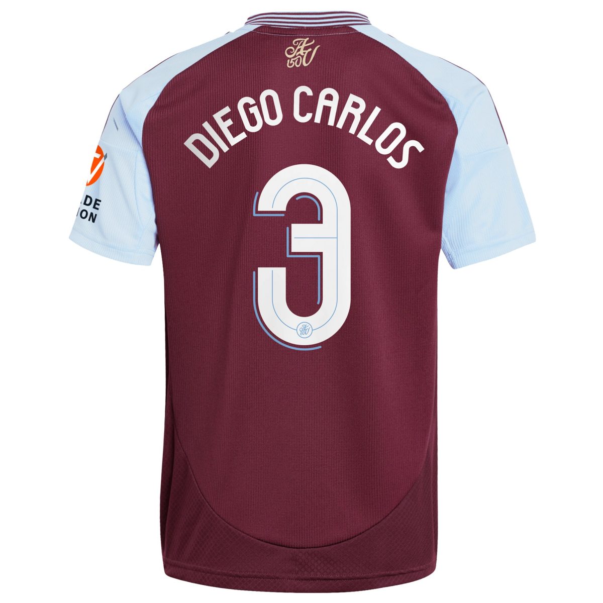 aston villa adidas home shirt 2024-25 with diego carlos 3 cup printing Collection - Aston Villa Official Store