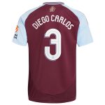 aston villa adidas home shirt 2024-25 with diego carlos 3 cup printing Collection - Aston Villa Official Store