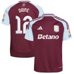 aston villa adidas home shirt 2024-25 with digne 12 cup printing Collection - Aston Villa Official Store