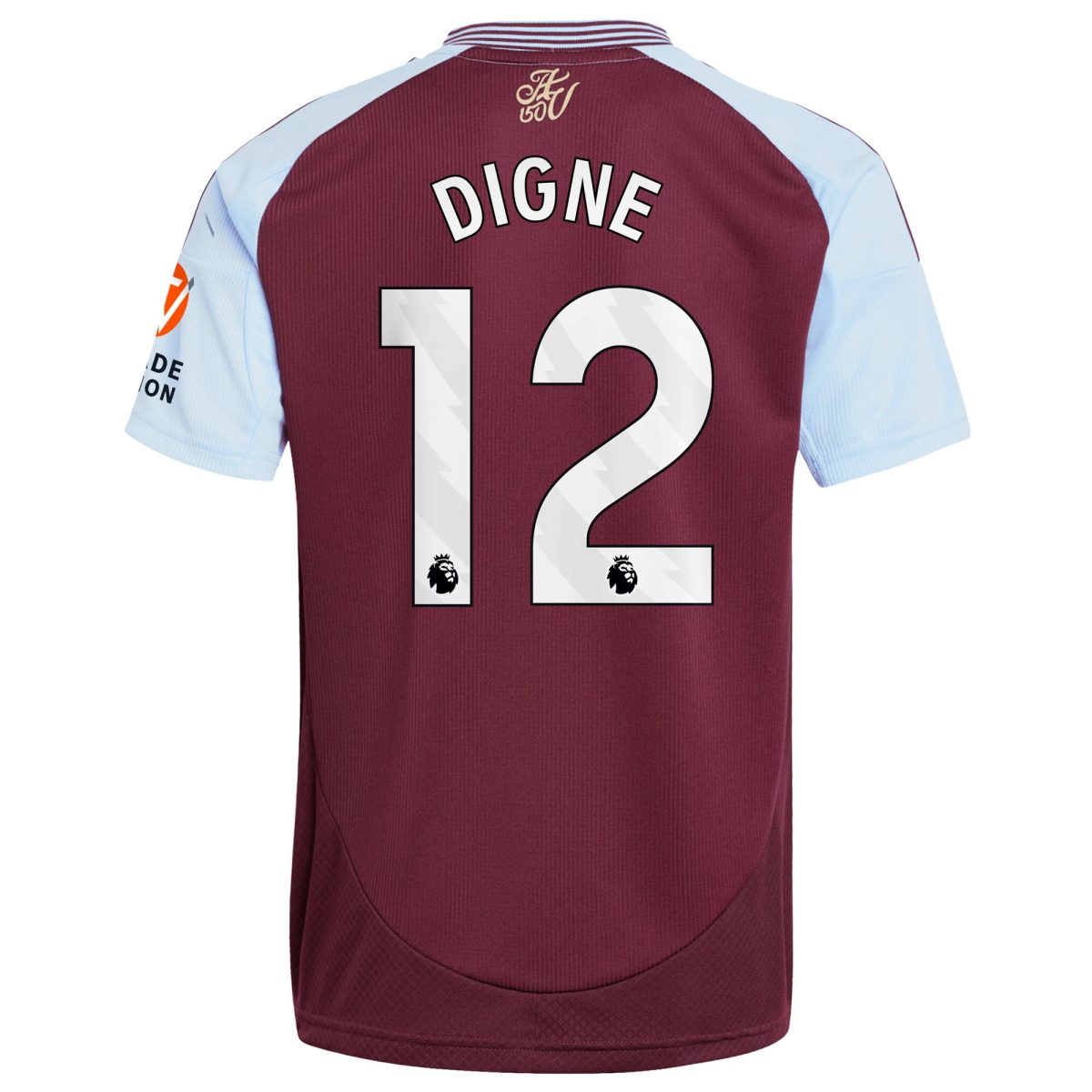 aston villa adidas home shirt 2024-25 with digne 12 printing Collection - Aston Villa Official Store