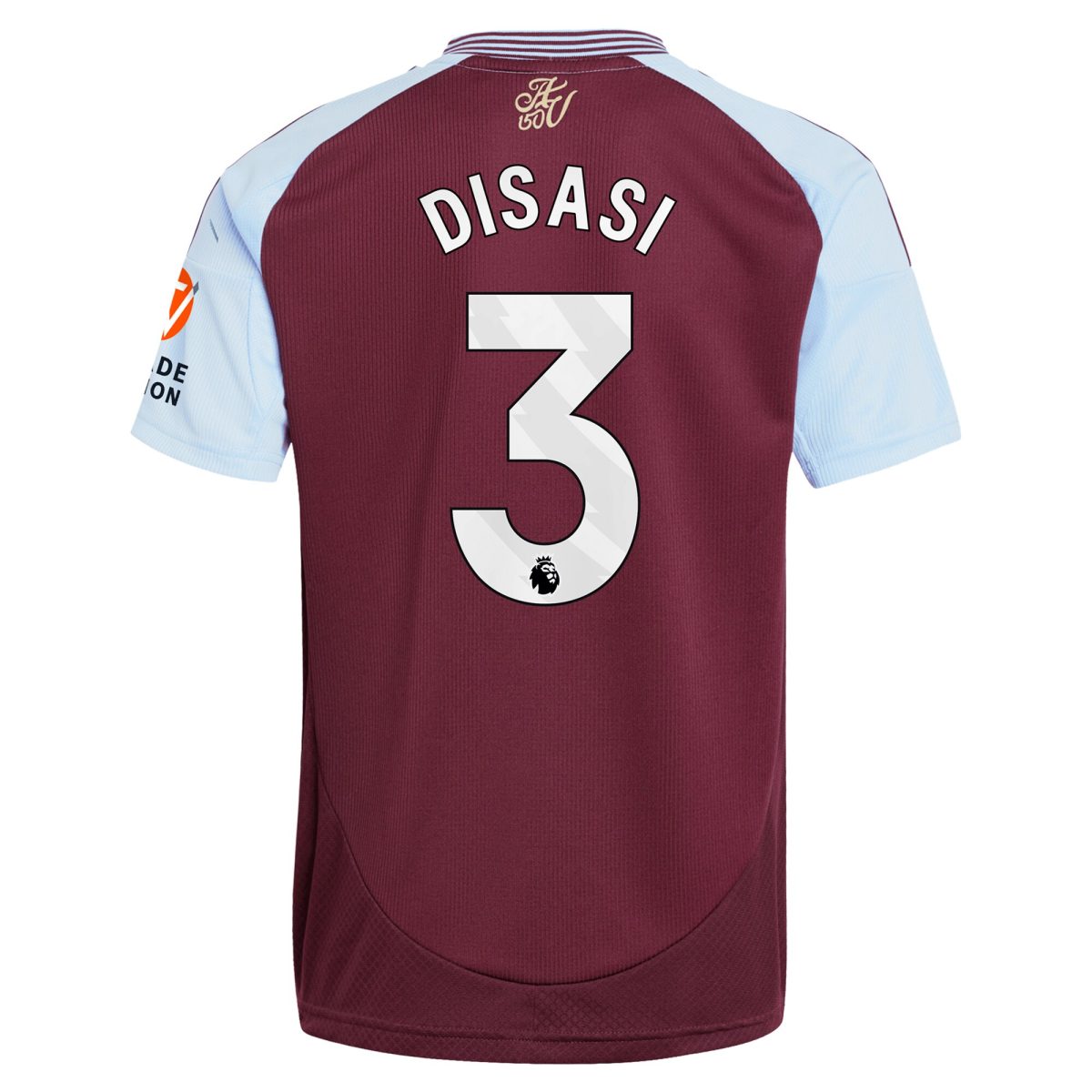 aston villa adidas home shirt 2024-25 with disasi 3 printing Collection - Aston Villa Official Store