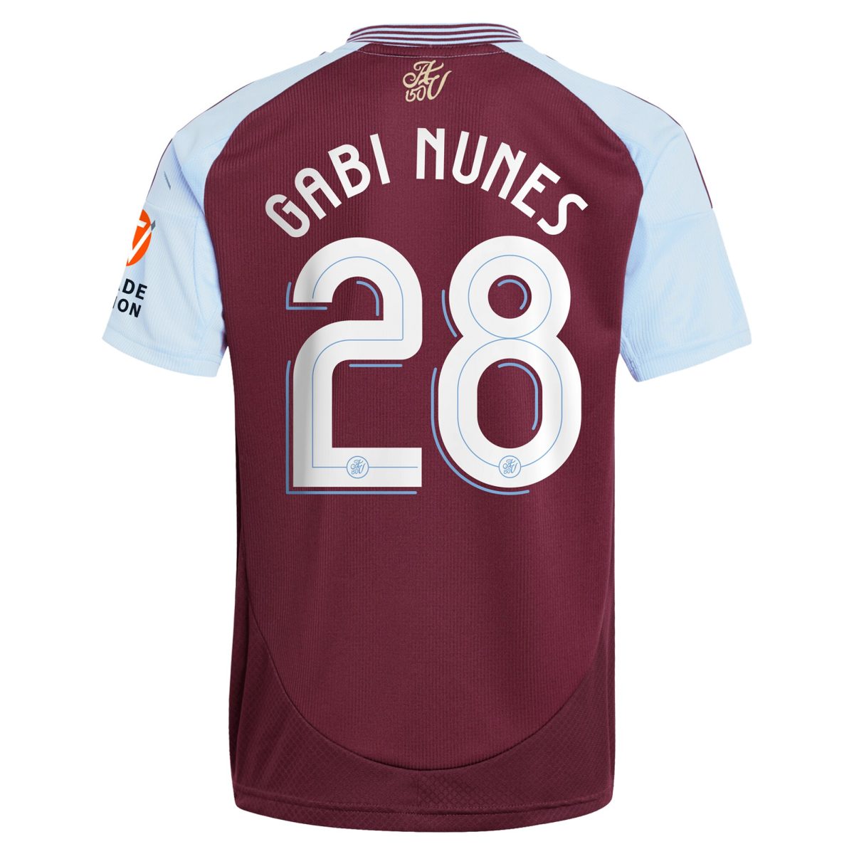 aston villa adidas home shirt 2024-25 with gabi nunes 28 cup printing Collection - Aston Villa Official Store