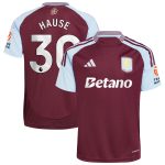 aston villa adidas home shirt 2024-25 with hause 30 printing Collection - Aston Villa Official Store