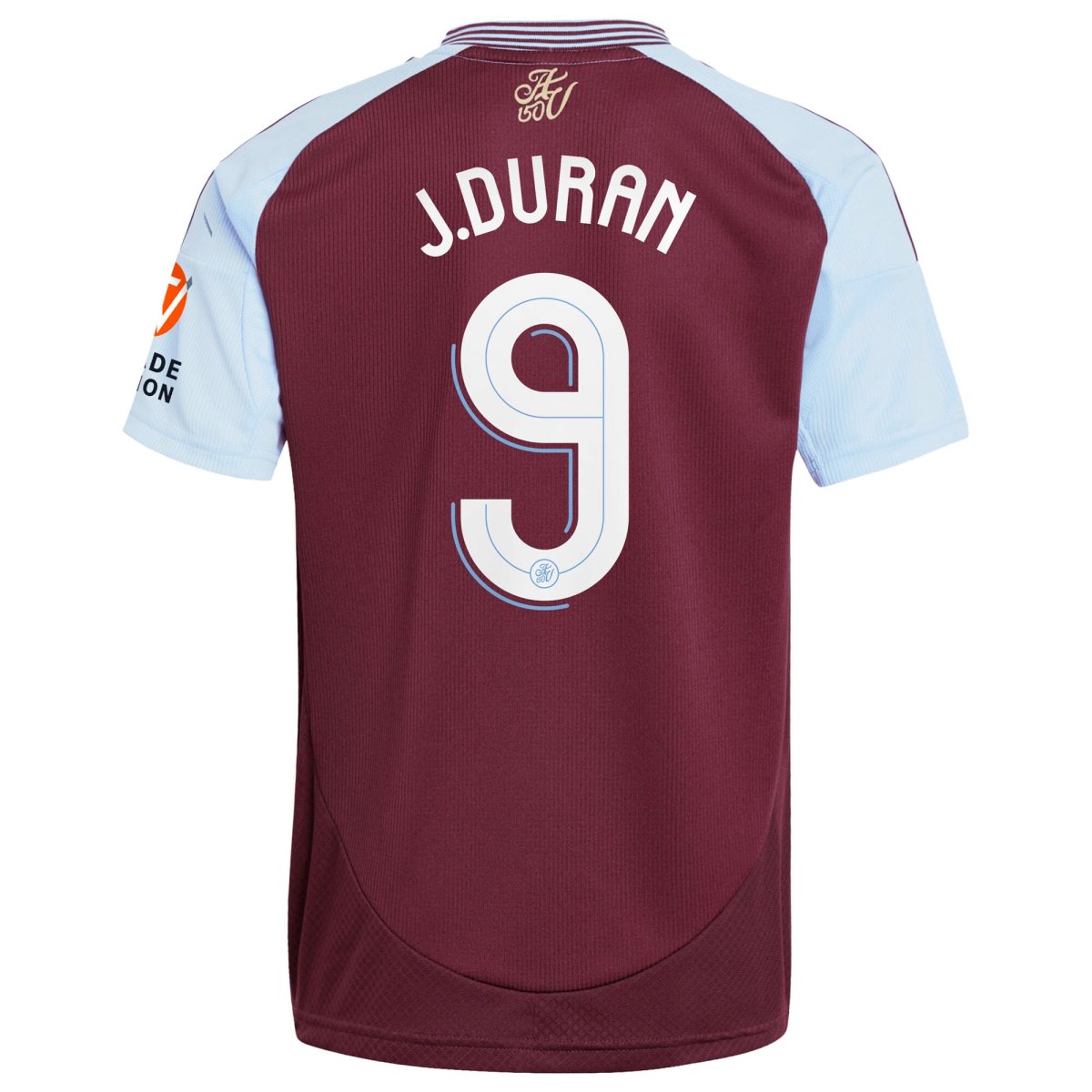 aston villa adidas home shirt 2024-25 with j.duran 9 cup printing Collection - Aston Villa Official Store