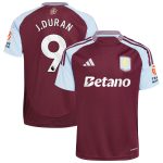 aston villa adidas home shirt 2024-25 with j.duran 9 printing Collection - Aston Villa Official Store