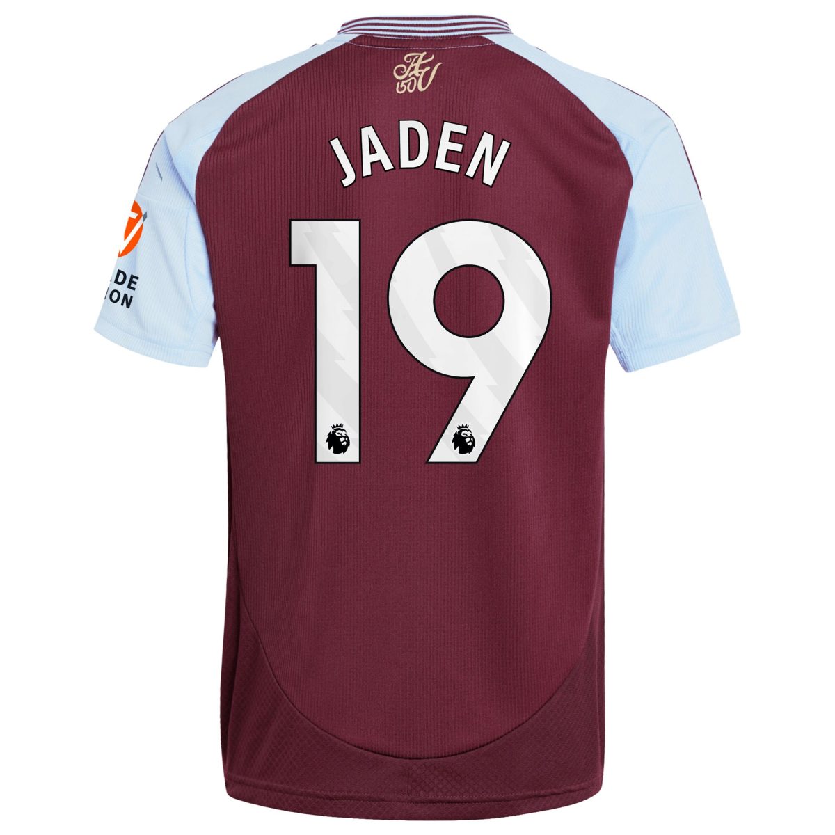 aston villa adidas home shirt 2024-25 with jaden 19 printing Collection - Aston Villa Official Store